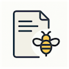 Icon representing bee removal quote service